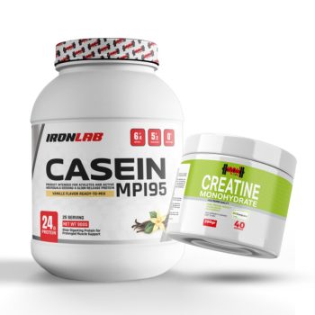 Pack Caséine MPI 95 Vanille (900 g) + Créatine Monohydrate 200 g