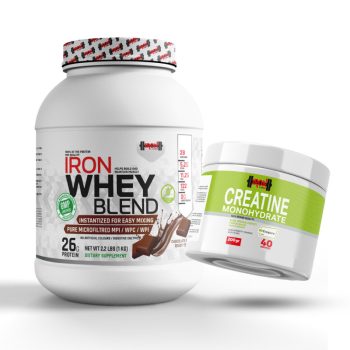 Pack Whey 1KG Chocolat + Créatine Monohydrate 200g