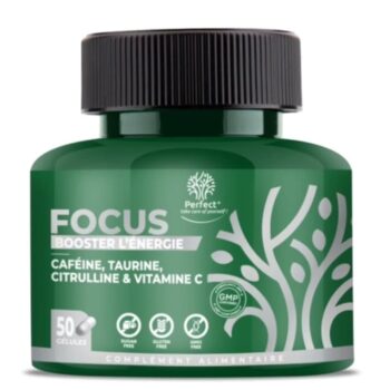 Pre-Workout Focus - 50 Gélules - Perfect Nutrition
