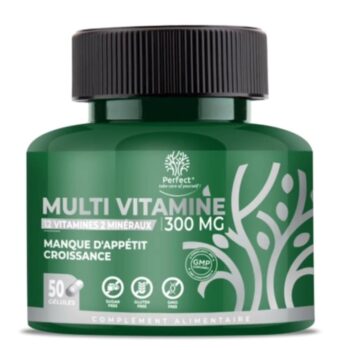 Multivitamine 300 Mg - 50 Gélules - Perfect Nutrition